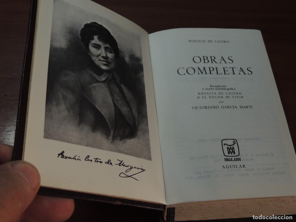 Libros de segunda mano: ROSALIA DE CASTRO.- OBRAS COMPLETAS - Foto 3