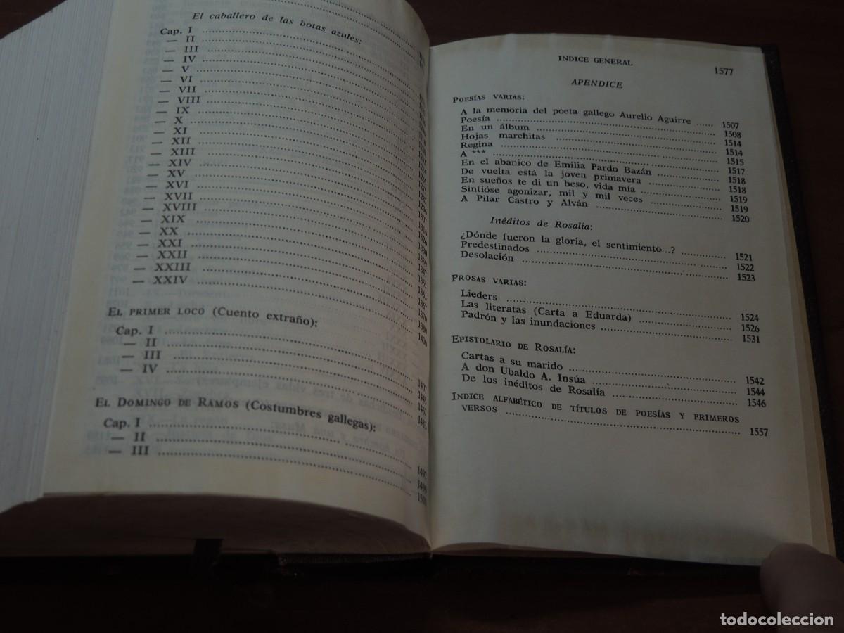 Libros de segunda mano: ROSALIA DE CASTRO.- OBRAS COMPLETAS - Foto 14
