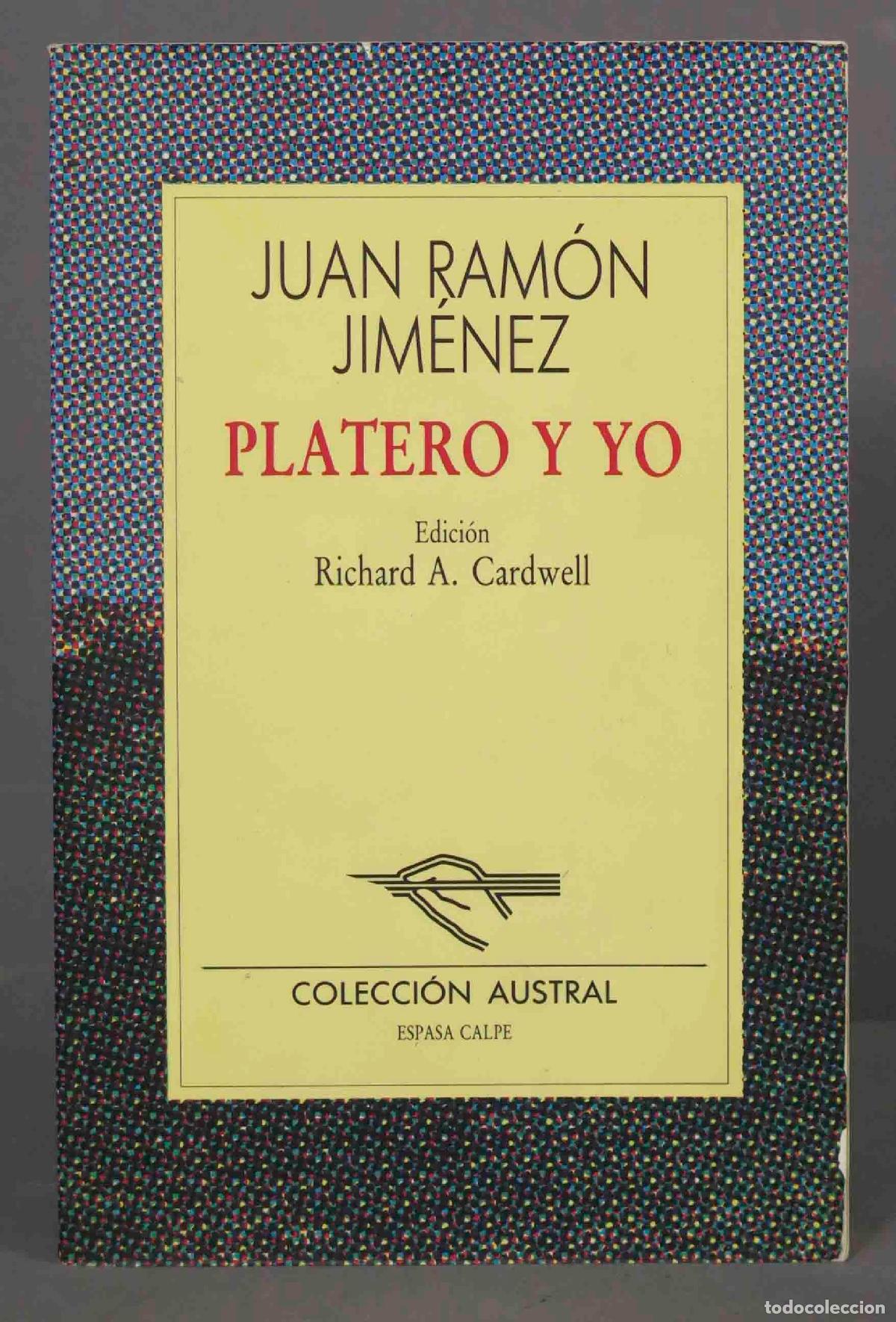 Libros de segunda mano: Platero y yo. JIM&Eacute;NEZ. 1988. AUSTRAL - Foto 1