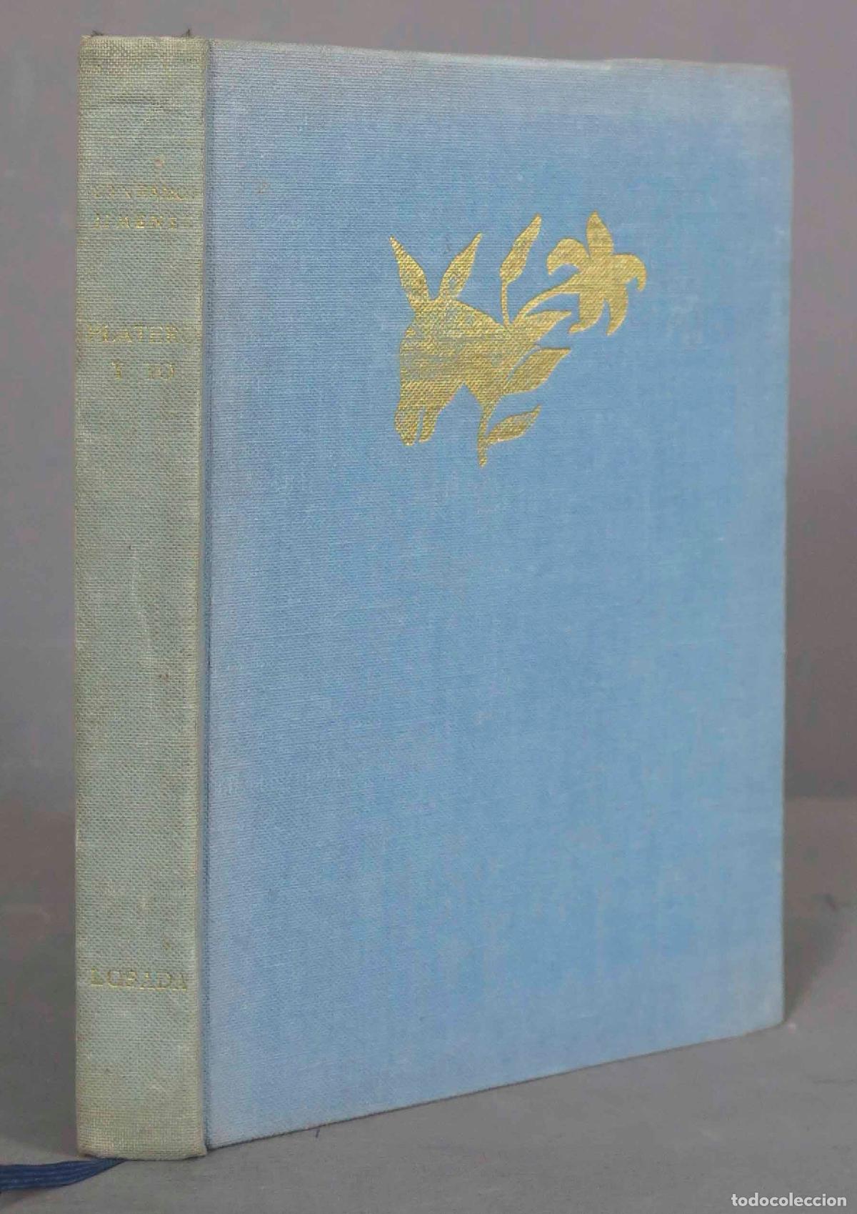 Libros de segunda mano: Platero y yo. Jim&eacute;nez. 1942 - Foto 1