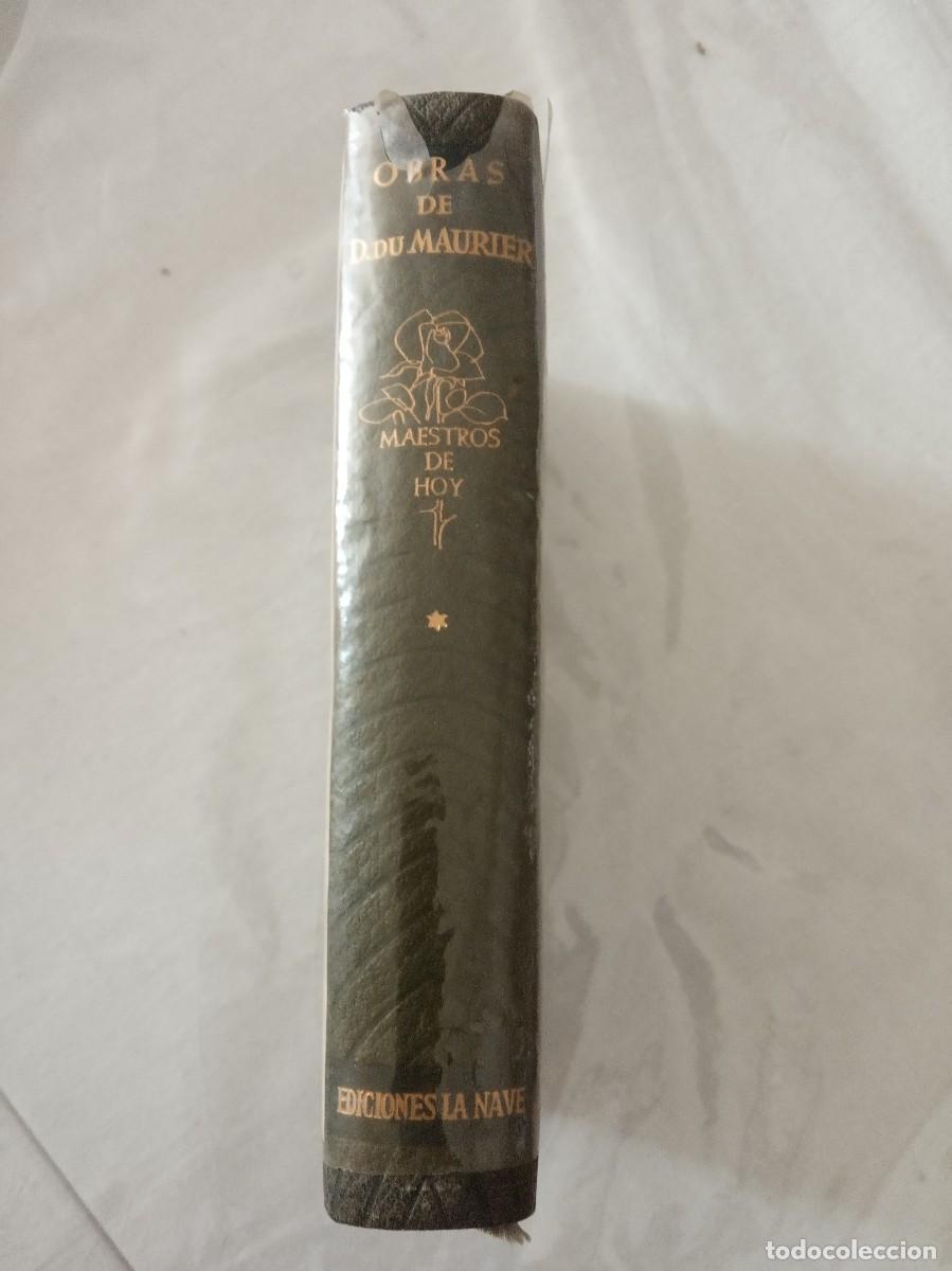 Second hand books: OBRAS DE DAPHNE DU MAURIER.TOMO I. EDICIONES LA NAVE 1958.