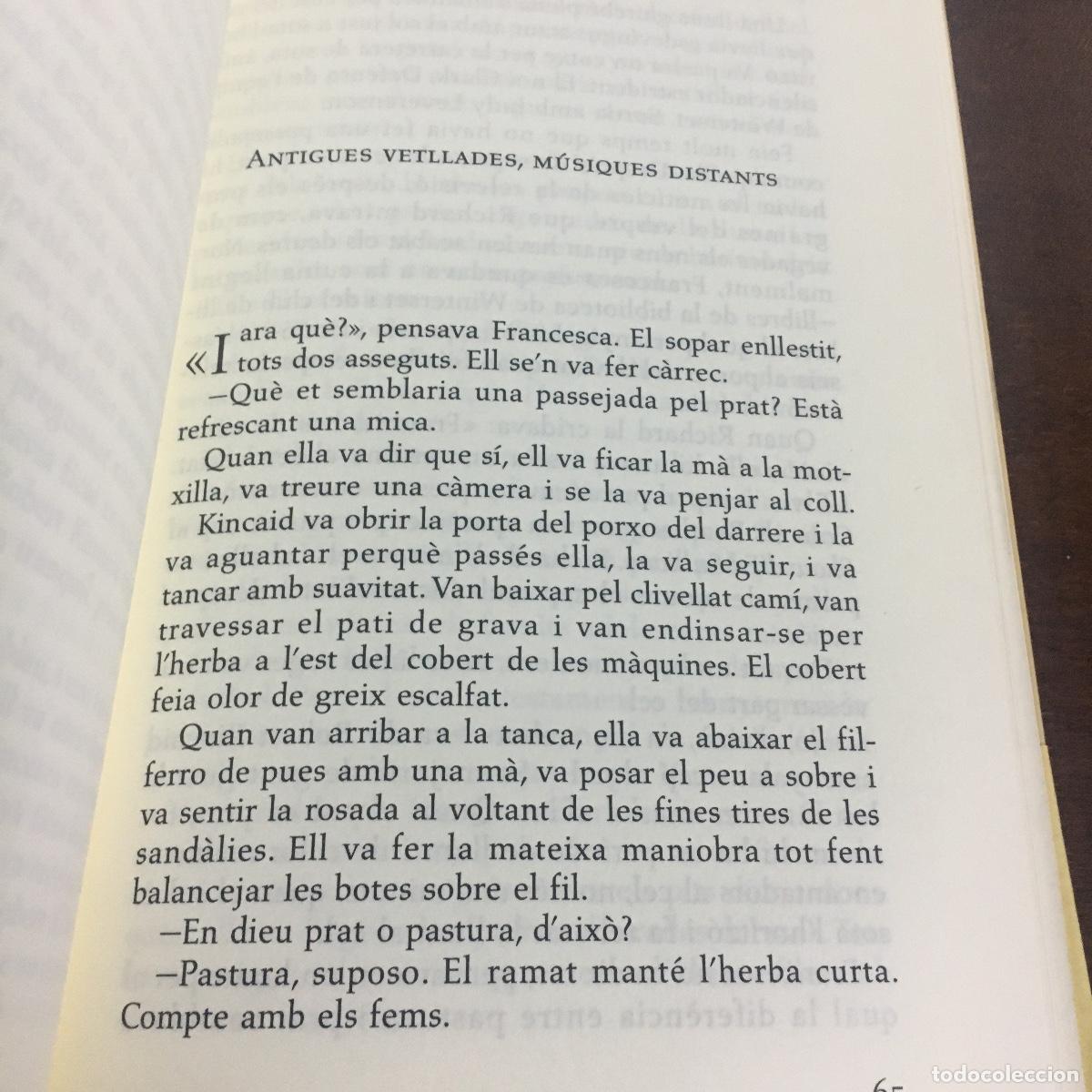 Libros de segunda mano: ELS PONTS DE MADISON COUNTY - ROBERT JAMES WALLER REF: 929 - Foto 2