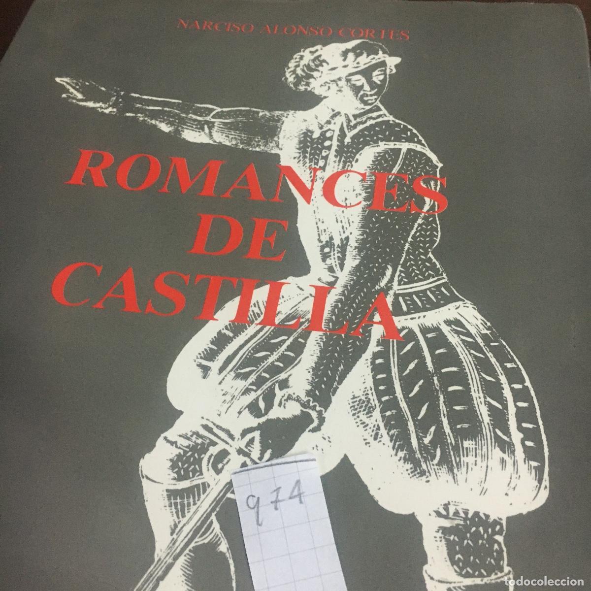 Libros de segunda mano: ROMANCES DE CASTILLA - Narciso Alonso Cort&eacute;s REF: 974 - Foto 5
