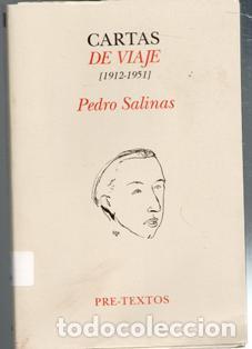 Libros de segunda mano: Cartas de viaje, Pedro Salinas - Foto 1