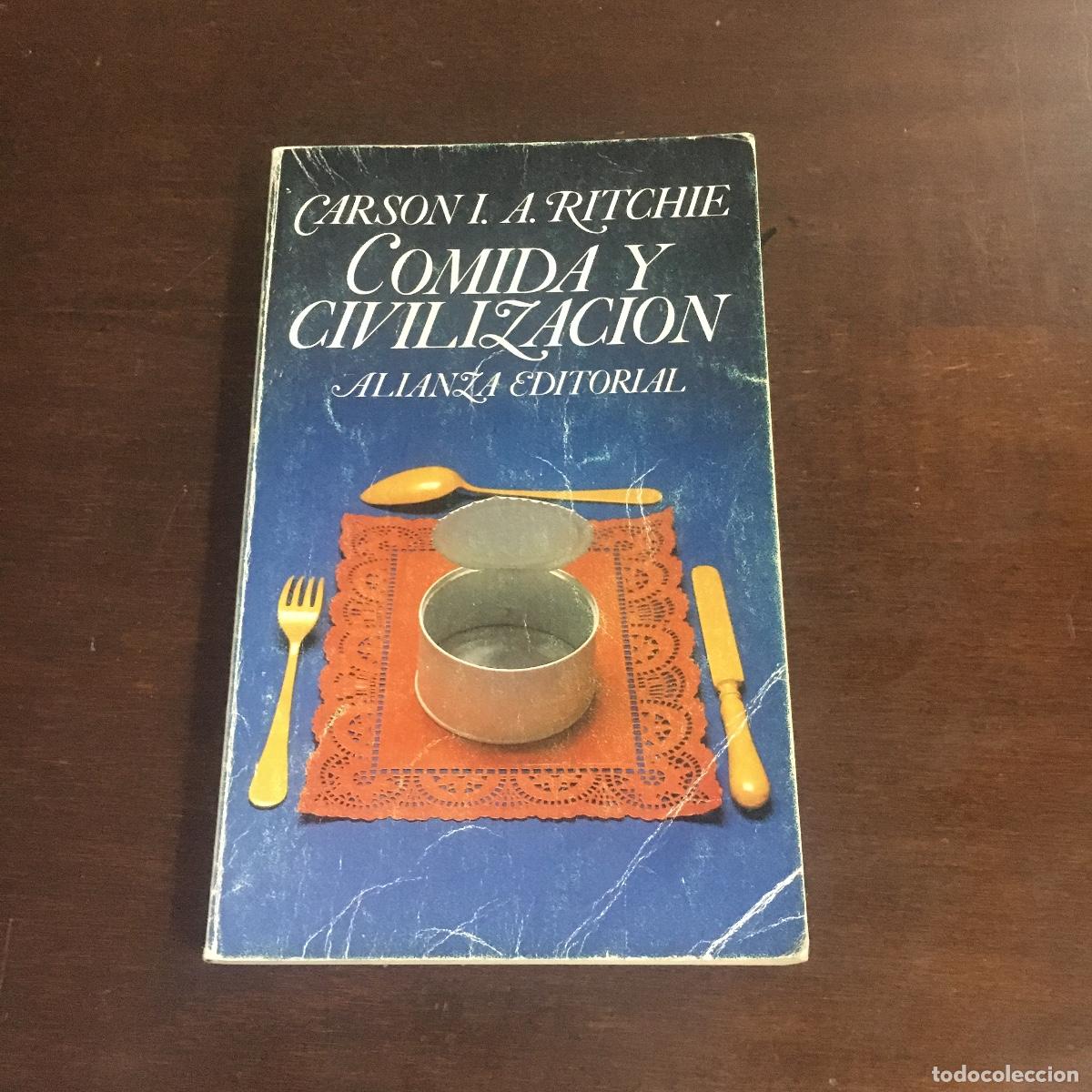 Libros de segunda mano: COMIDA Y CIVILIZACI&Oacute;N. - CARSON I. A. RITCHIE REF: 1083 - Foto 1