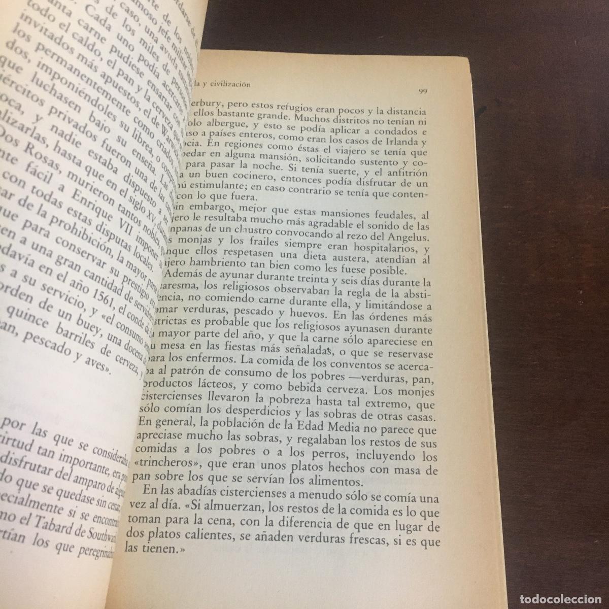 Libros de segunda mano: COMIDA Y CIVILIZACI&Oacute;N. - CARSON I. A. RITCHIE REF: 1083 - Foto 3