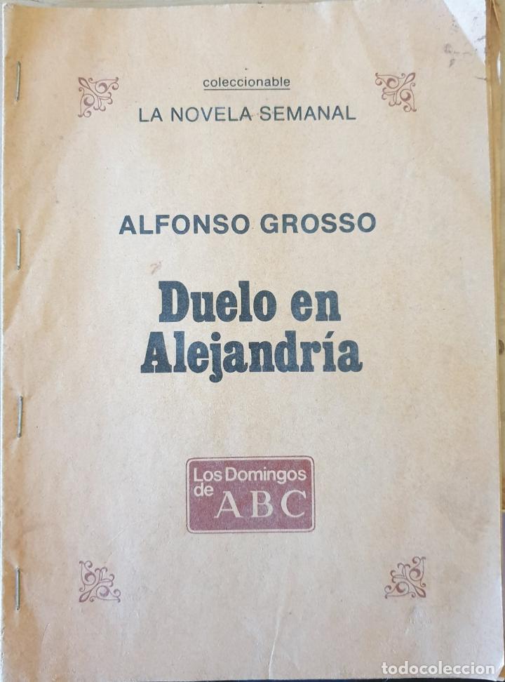 Libros de segunda mano: DUELO EN ALEJANDRIA. - GROSSO, Alfonso. - Foto 1