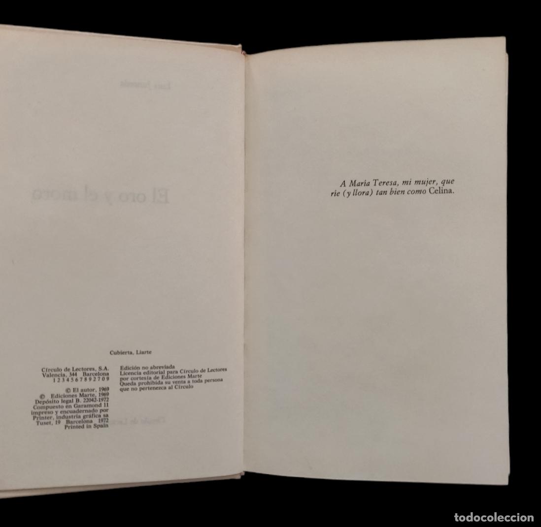 Libros de segunda mano: EL ORO Y EL MORO / LUIS JUNCEDA. BUEN ESTADO. - Foto 3