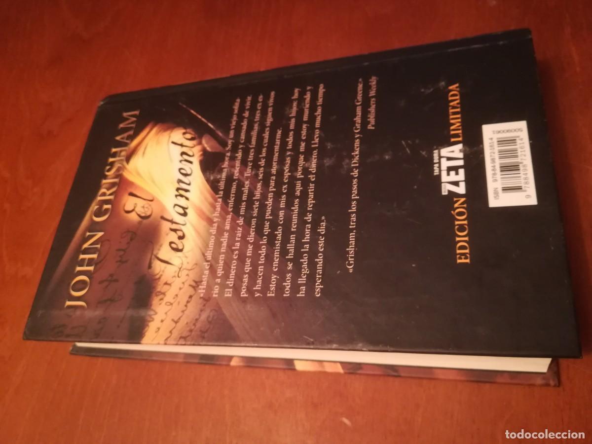 Libros de segunda mano: EL TESTAMENTO / JOHN GRISHAM / CONS441 / EDICIONES BSA - Foto 8