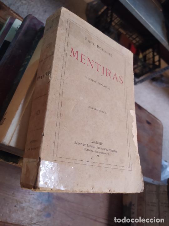 Libros de segunda mano: Mentiras. Paul Bourget. S&aacute;enz. 1926. L.30656 - Foto 2