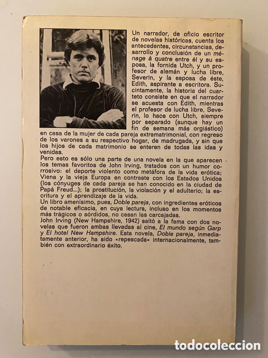 Libros de segunda mano: Doble pareja - IRVING, John - Foto 2