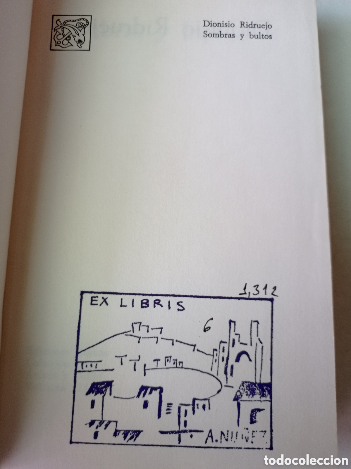 Libros de segunda mano: Sombras y bultos - Foto 4
