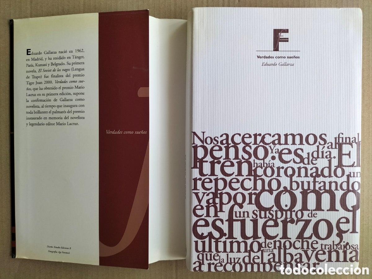Libros de segunda mano: Verdades como sue&ntilde;os. Eduardo Gallarza. Ediciones B, 2005. Libro - Foto 2