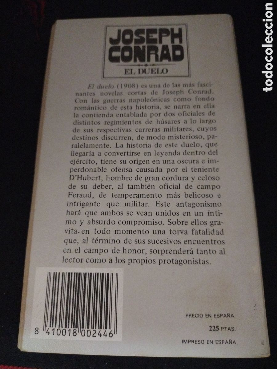 Libros de segunda mano: EL DUELO. JOSEPH CONRAD - Foto 2