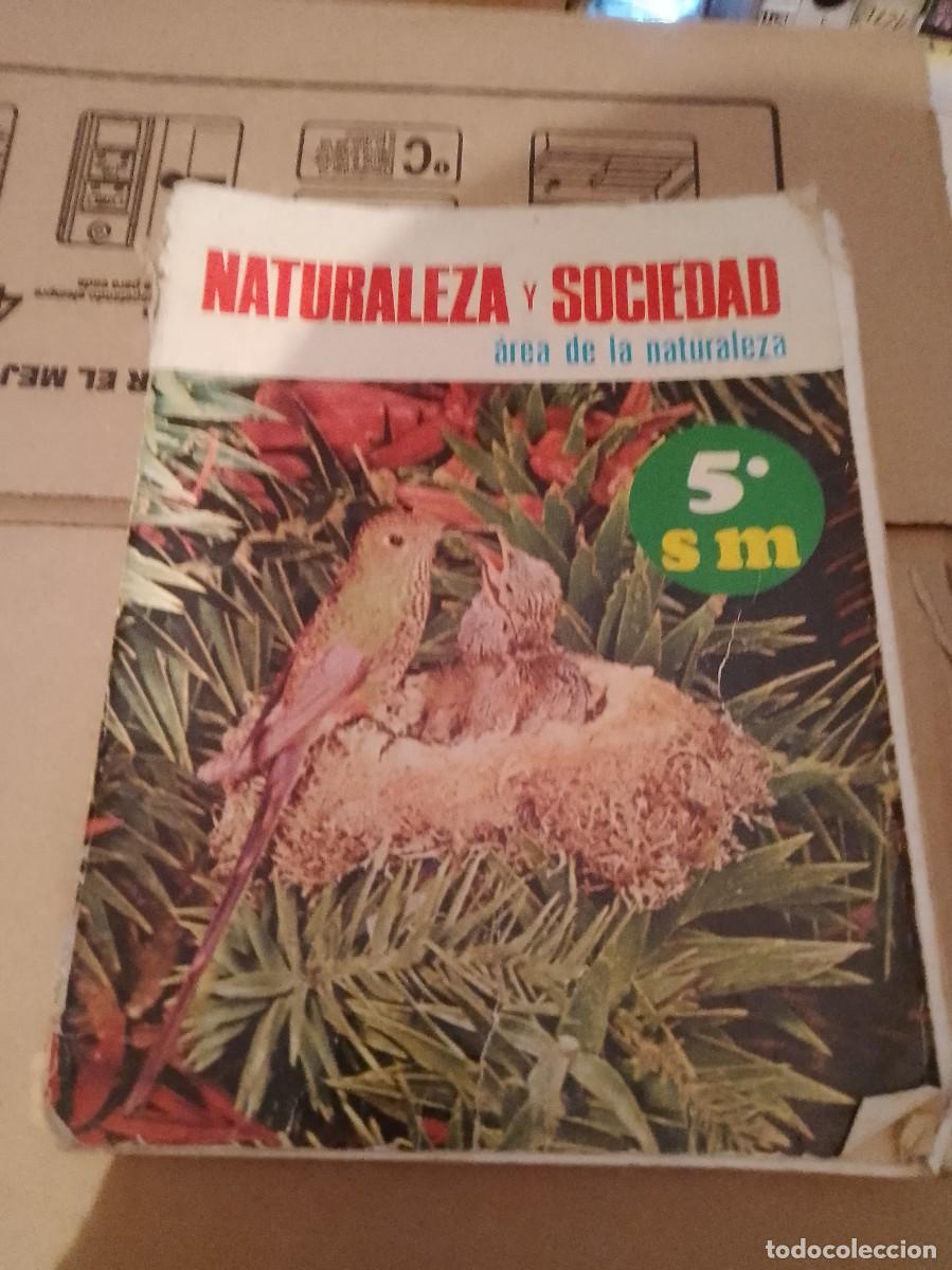 Libros de segunda mano: Naturaleza y sociedad ,en mal estado
