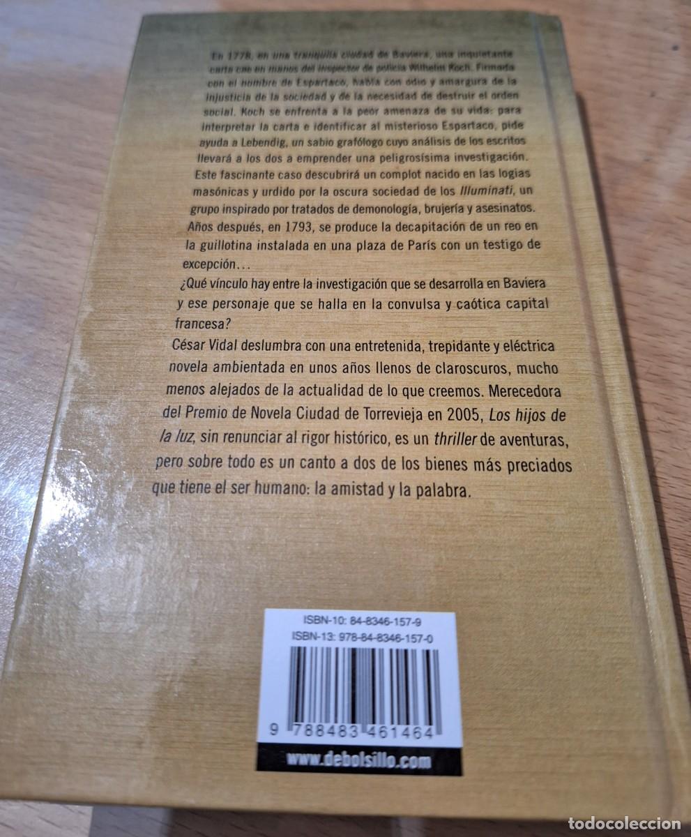Libros de segunda mano: C&eacute;sar Vidal Libro los hijos de la luz - Foto 2