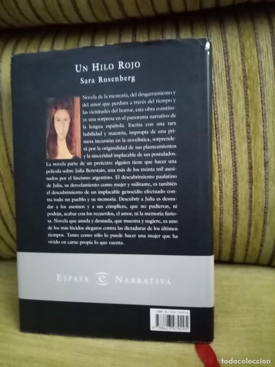Libros de segunda mano: UN HILO ROJO - Foto 3