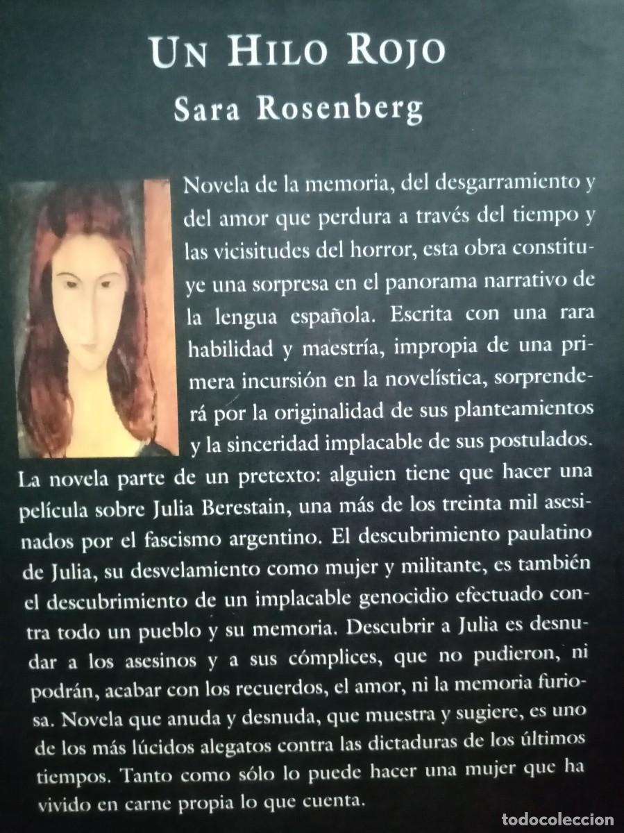 Libros de segunda mano: UN HILO ROJO - Foto 4