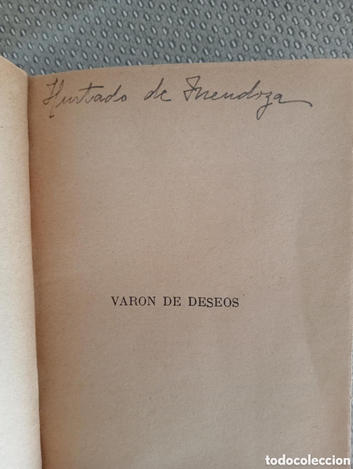 Libros de segunda mano: Var&oacute;n de deseo / Ricardo Le&oacute;n - Foto 3