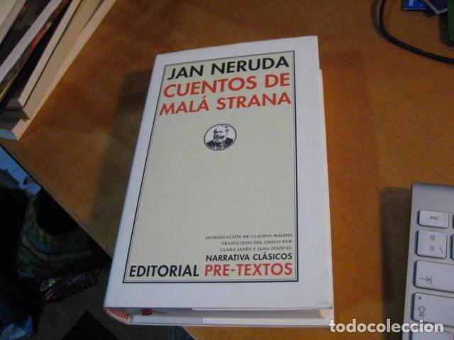 Libros de segunda mano: Cuentos de Mal&aacute; Strana.Jan Neruda ed pretextos, como nuevo!!! - Foto 1