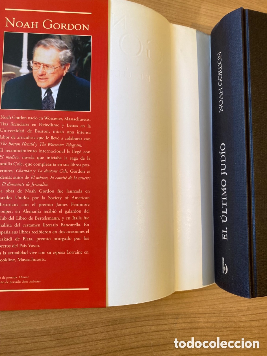 Libros de segunda mano: EL &Uacute;LTIMO JUD&Iacute;O - Noah Gordon - Foto 3