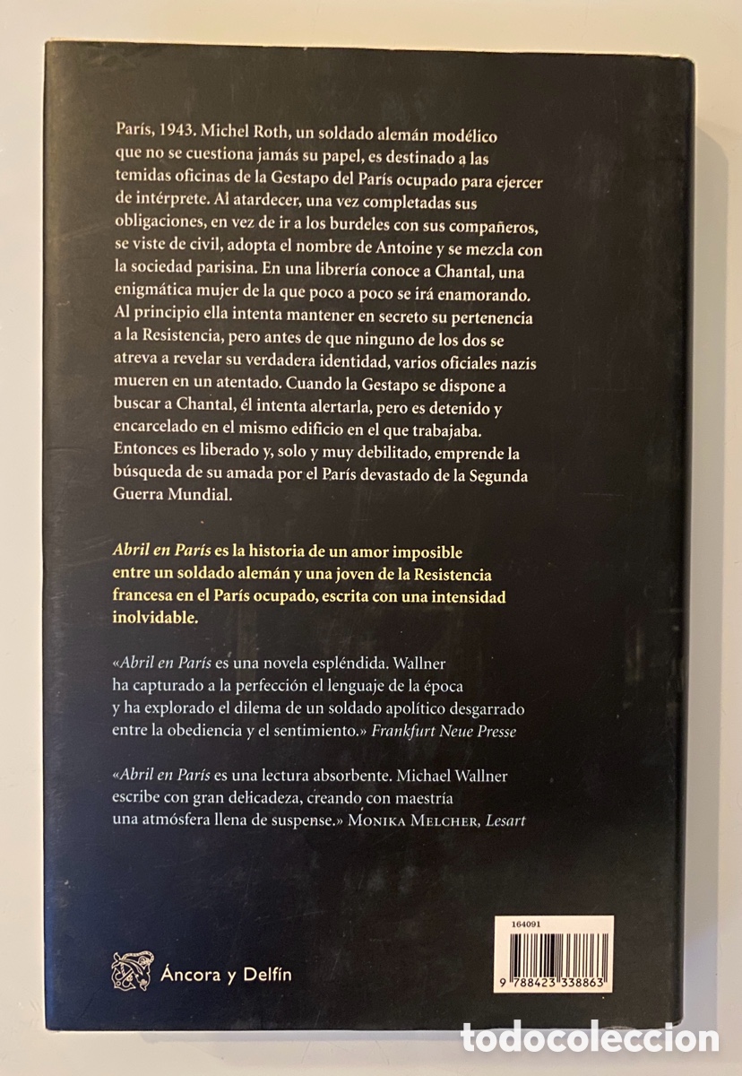 Libros de segunda mano: Abril en Par&iacute;s - WALLNER, Michael - Foto 2