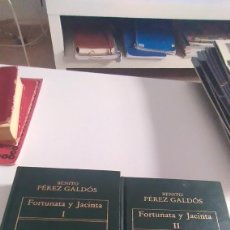 Libros de segunda mano: GG-CLES LIBRO LOTE 2 LIBROS BENITO PEREZ GALDOS FORTUNATA Y JACINTA 1 Y 2