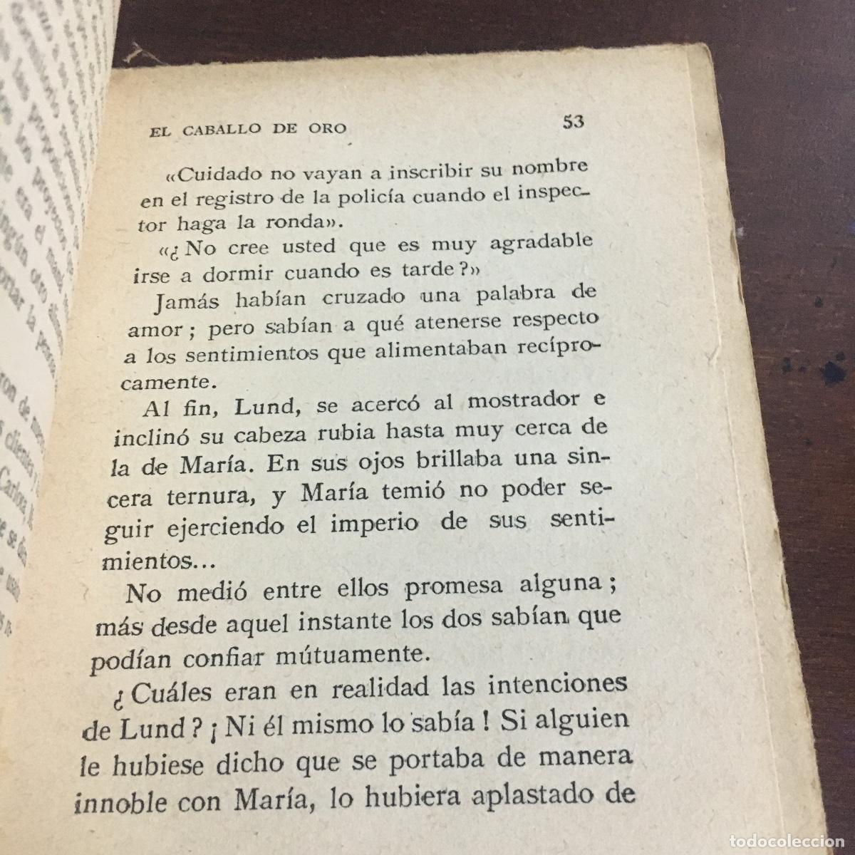 Libros de segunda mano: EL CABALLO DE ORO- ALFRED VON HEDENSJERNA. REF: 1277 - Foto 2