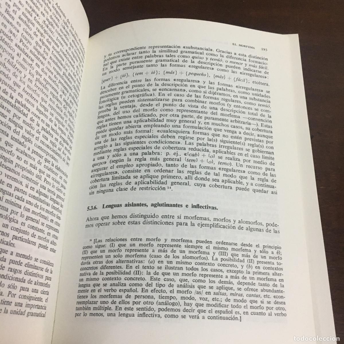 Libros de segunda mano: Introducci&oacute;n en la lingu&iacute;stica te&oacute;rica.- Lyons, John REF: 1285 - Foto 3