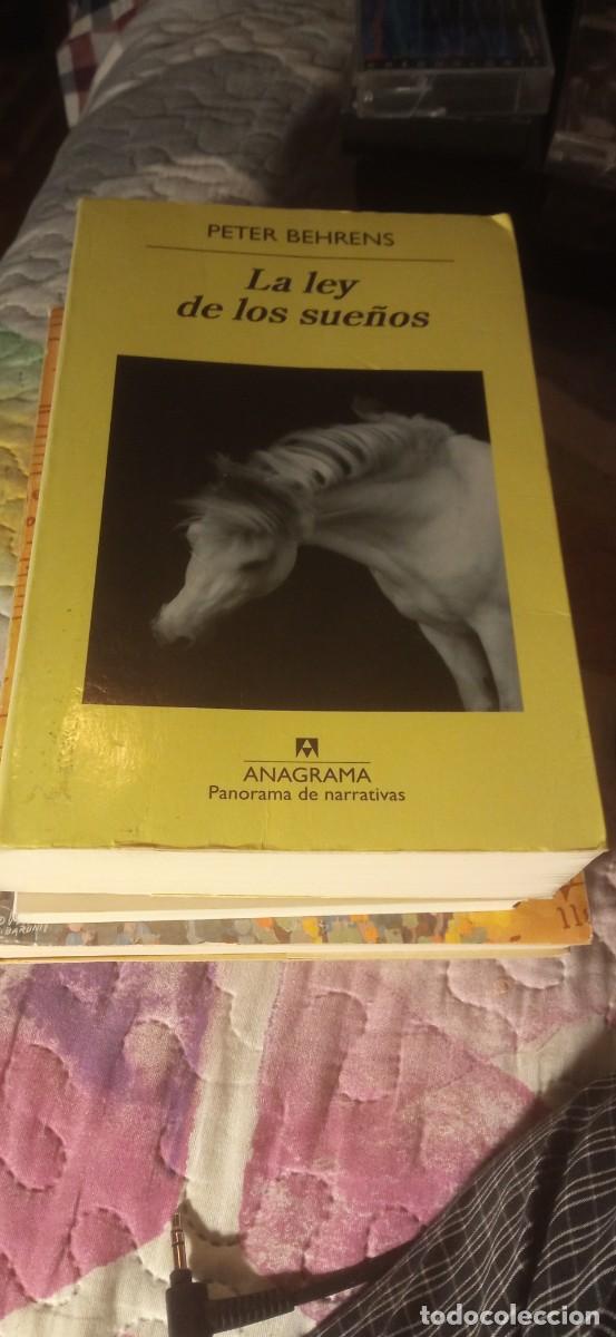 Libros de segunda mano: Peter Behrens. La ley de los sue&ntilde;os. Anagrama 2009 - Foto 1