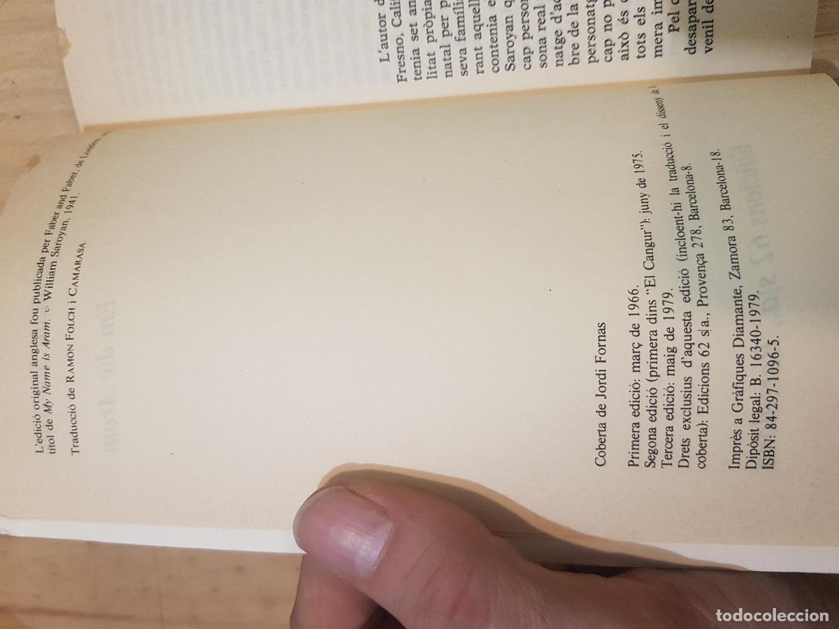 Libros de segunda mano: Em dic aram - William Saroyan - Foto 3