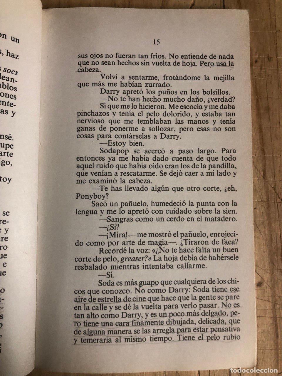 Libros de segunda mano: Rebeldes - Susan E. Hinton - Foto 5