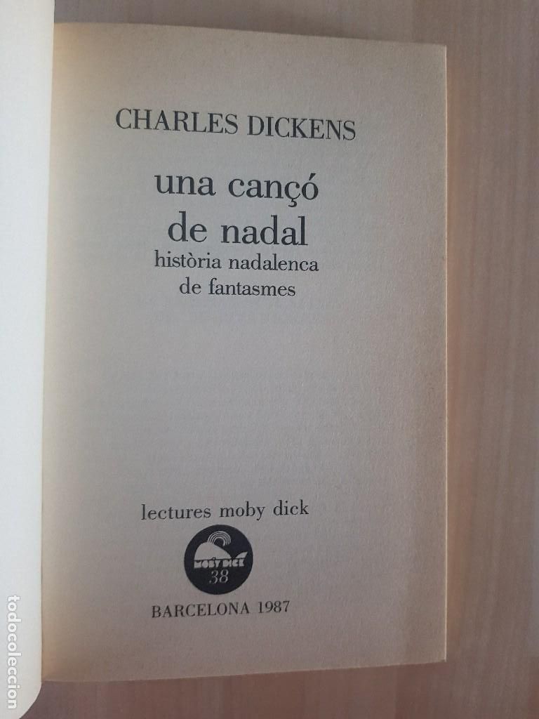 Libros de segunda mano: Una can&ccedil;o de nadal - Charles Dickens - Foto 2