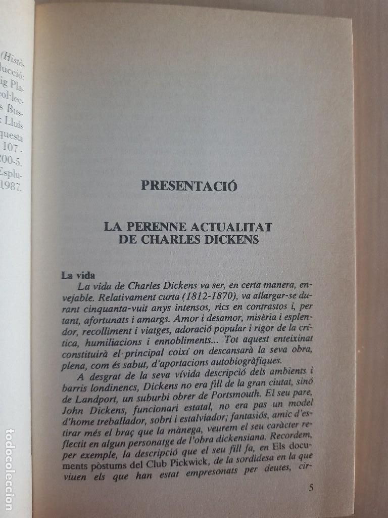 Libros de segunda mano: Una can&ccedil;o de nadal - Charles Dickens - Foto 4