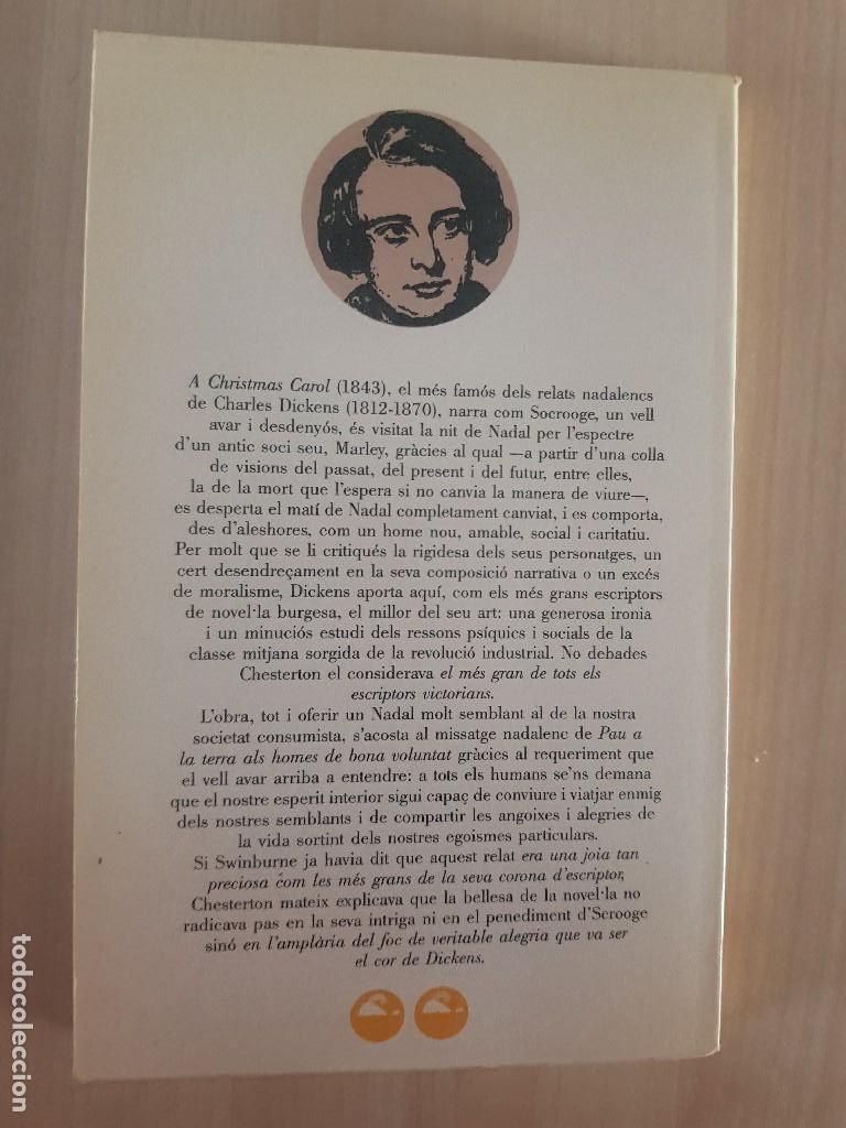 Libros de segunda mano: Una can&ccedil;o de nadal - Charles Dickens - Foto 5