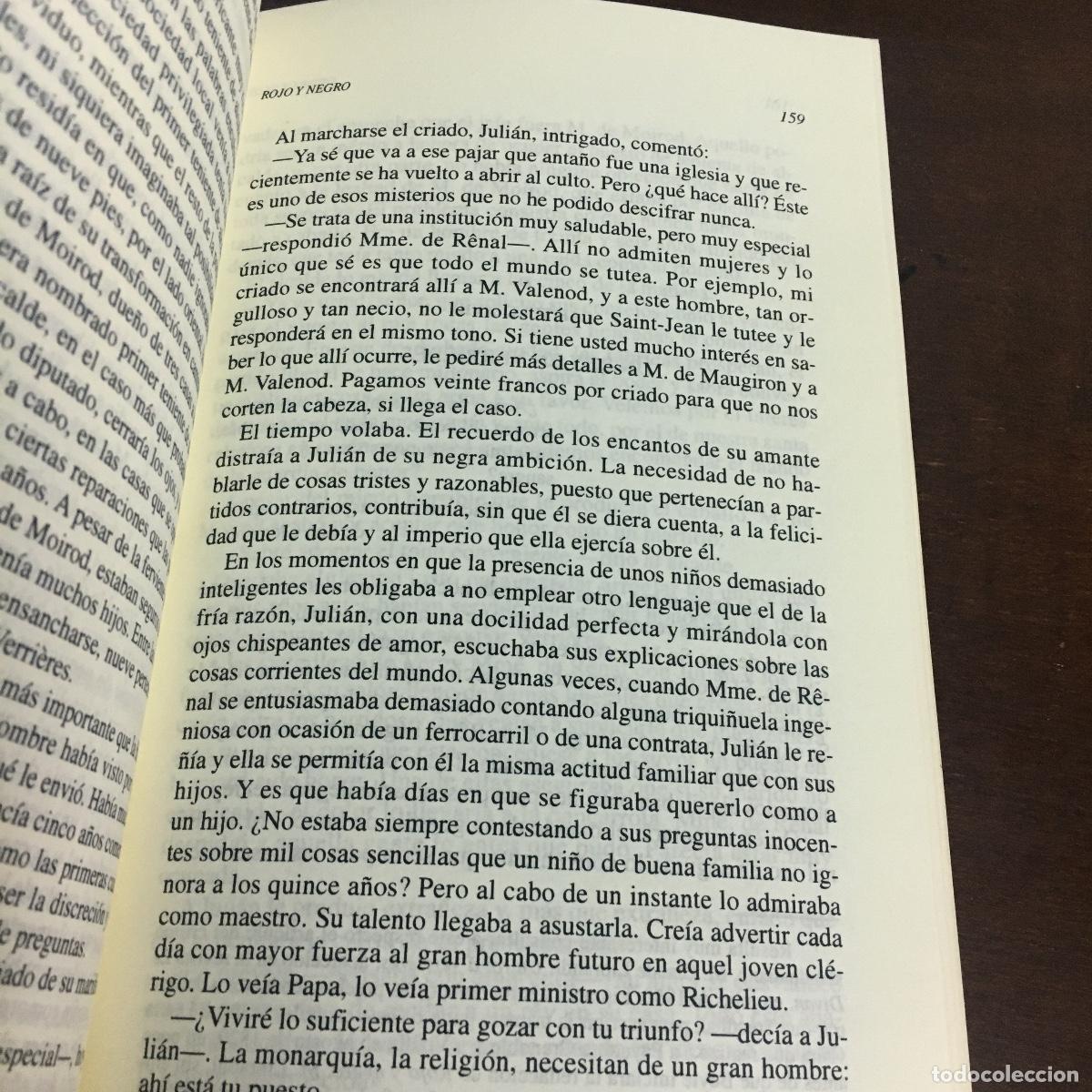 Libros de segunda mano: Rojo y negro - Stendhal REF: 1339 - Foto 3