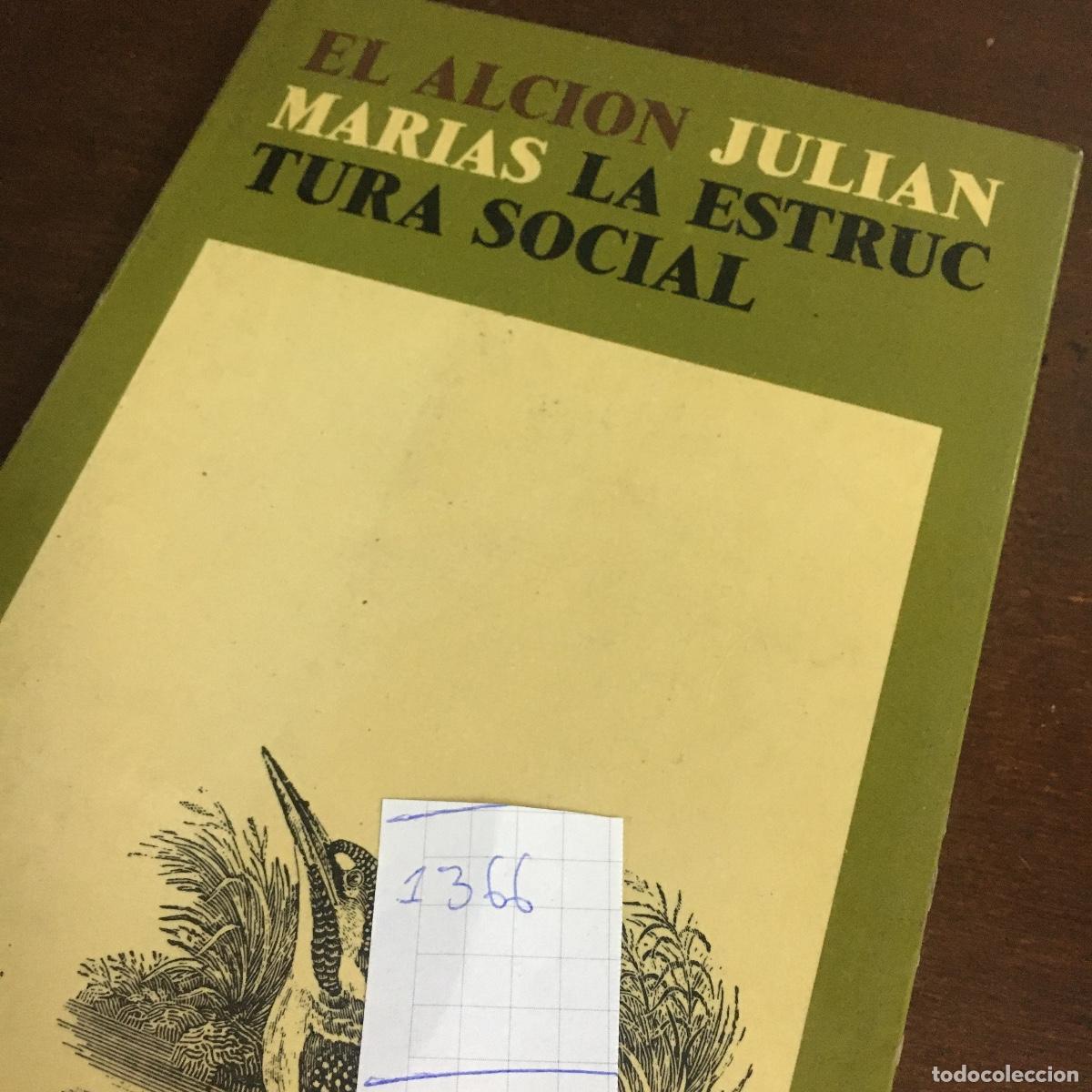 Libros de segunda mano: F. Sanchez Lopez: La estructura social REF: 1366 - Foto 5