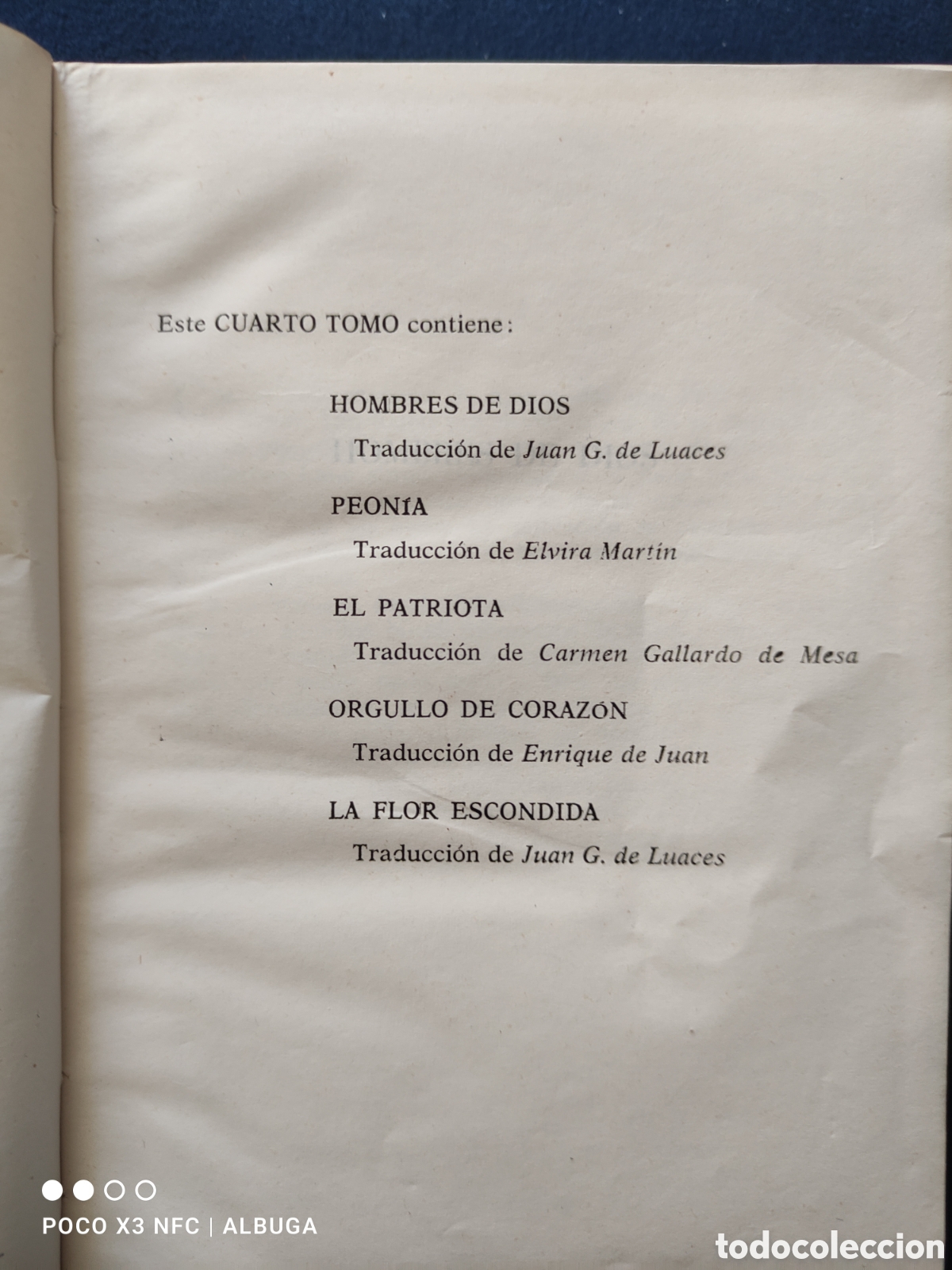 Libros de segunda mano: Pearl S. Buck. Tomos 3 y 4 - Foto 4