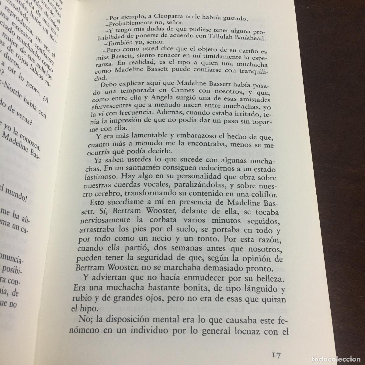 Libros de segunda mano: DE ACUERDO, JEEVES / P. G. WODEHOUSE REF: 1402 - Foto 2