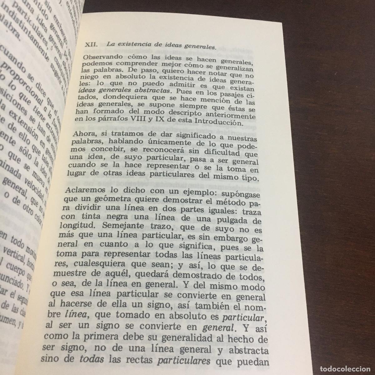 Libros de segunda mano: Berkeley, George - Principios del conocimiento humano REF: 1416 - Foto 3