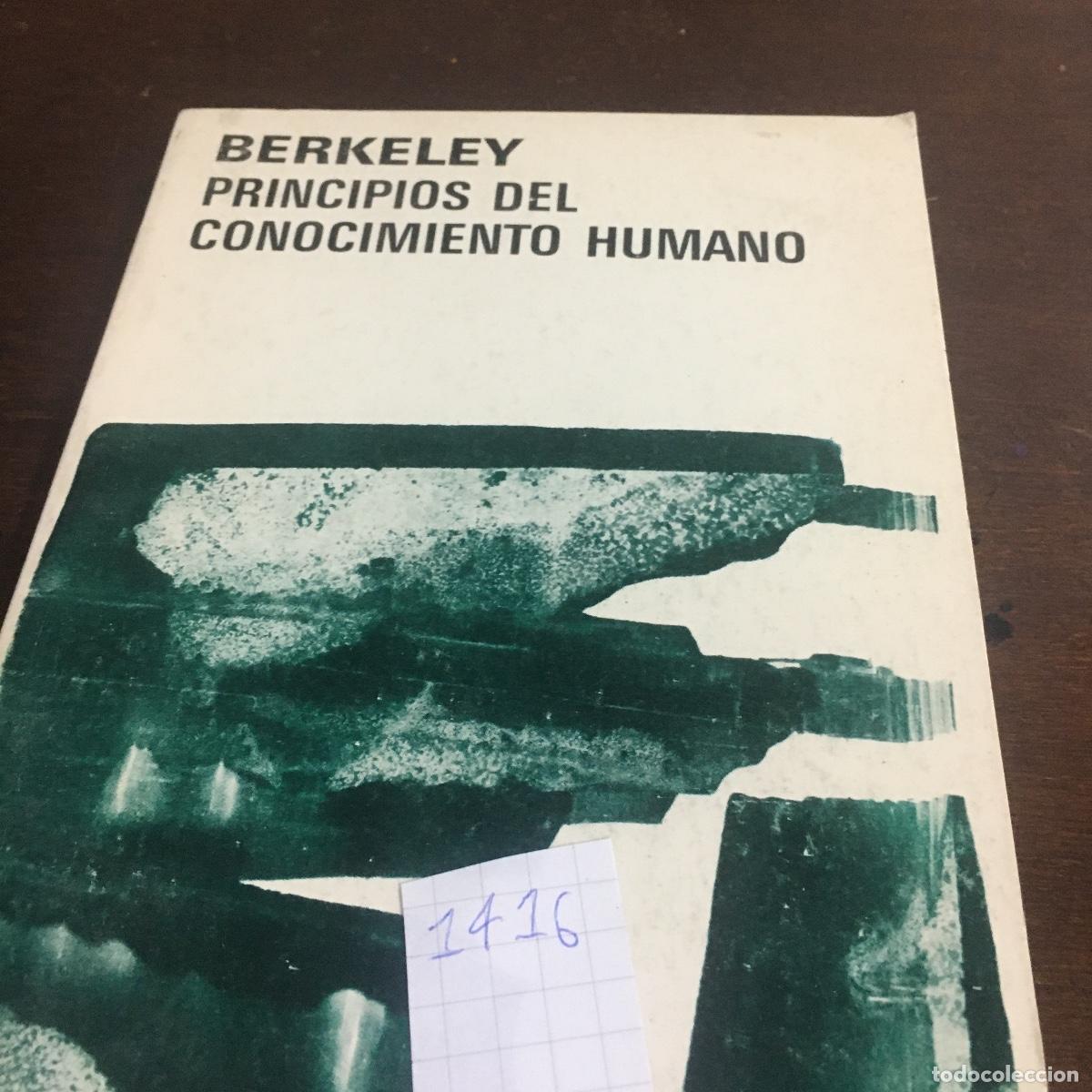 Libros de segunda mano: Berkeley, George - Principios del conocimiento humano REF: 1416 - Foto 5