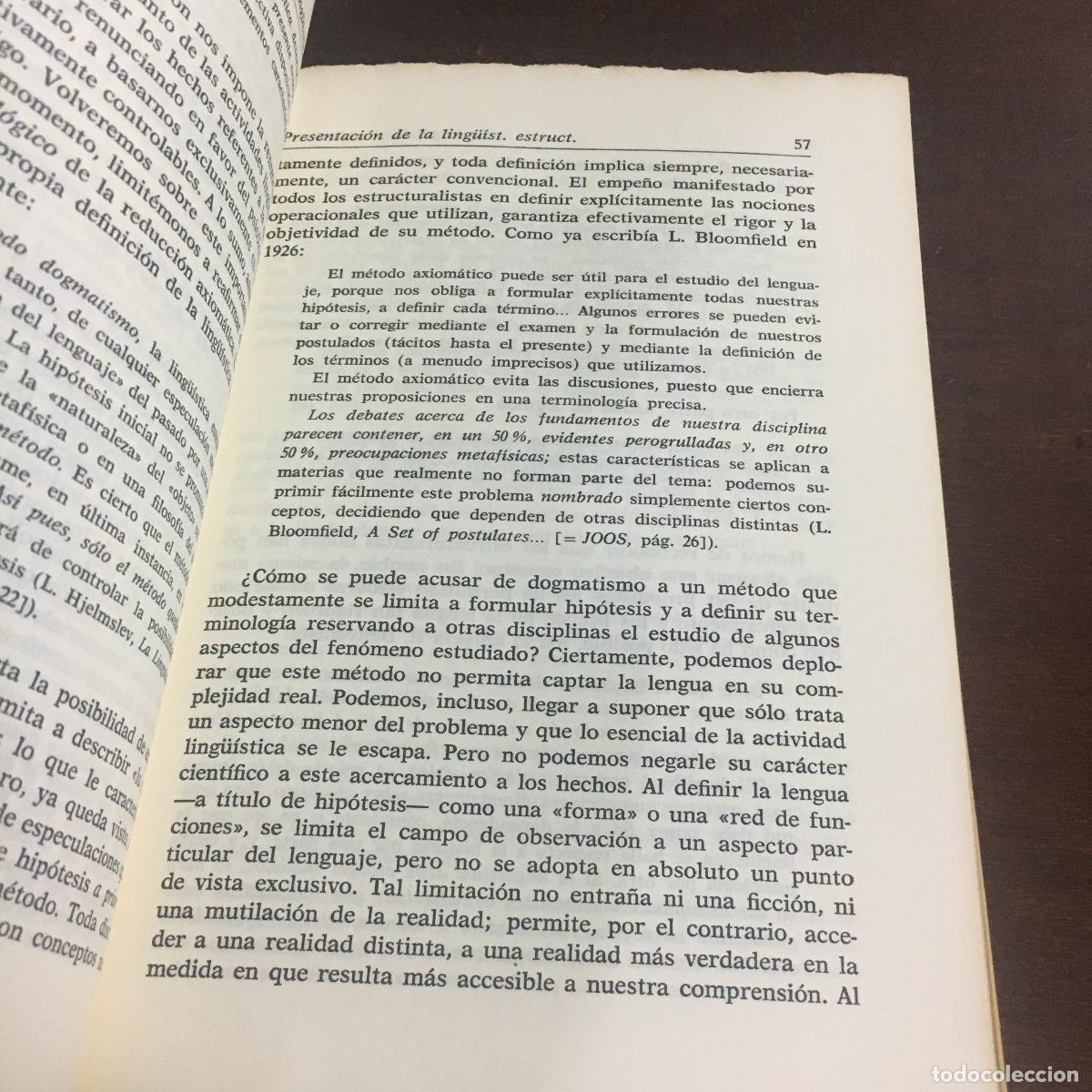 Libros de segunda mano: Linguistica estructural- JEAN-PIERRE CORNEILLE REF: 1456 - Foto 2