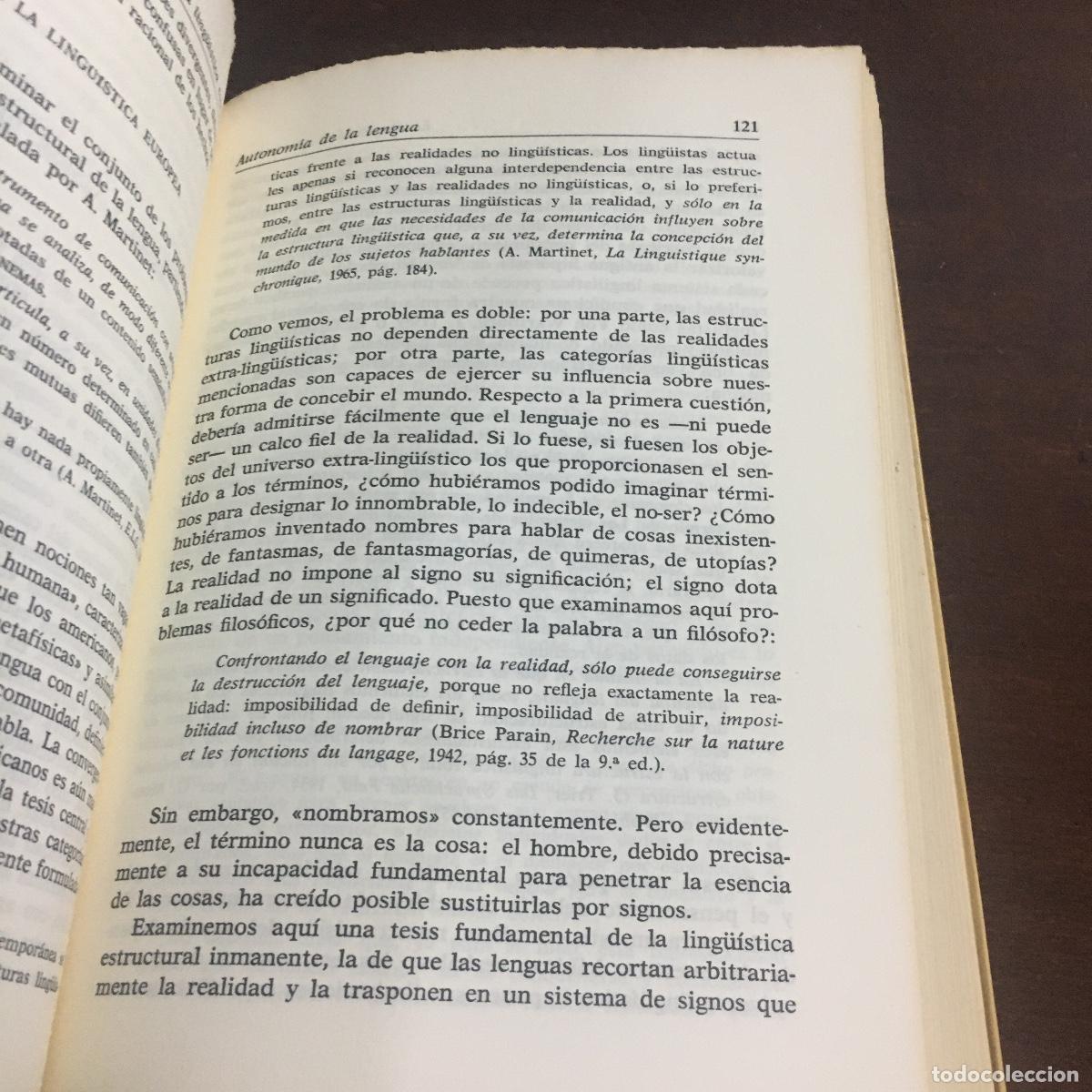 Libros de segunda mano: Linguistica estructural- JEAN-PIERRE CORNEILLE REF: 1456 - Foto 3