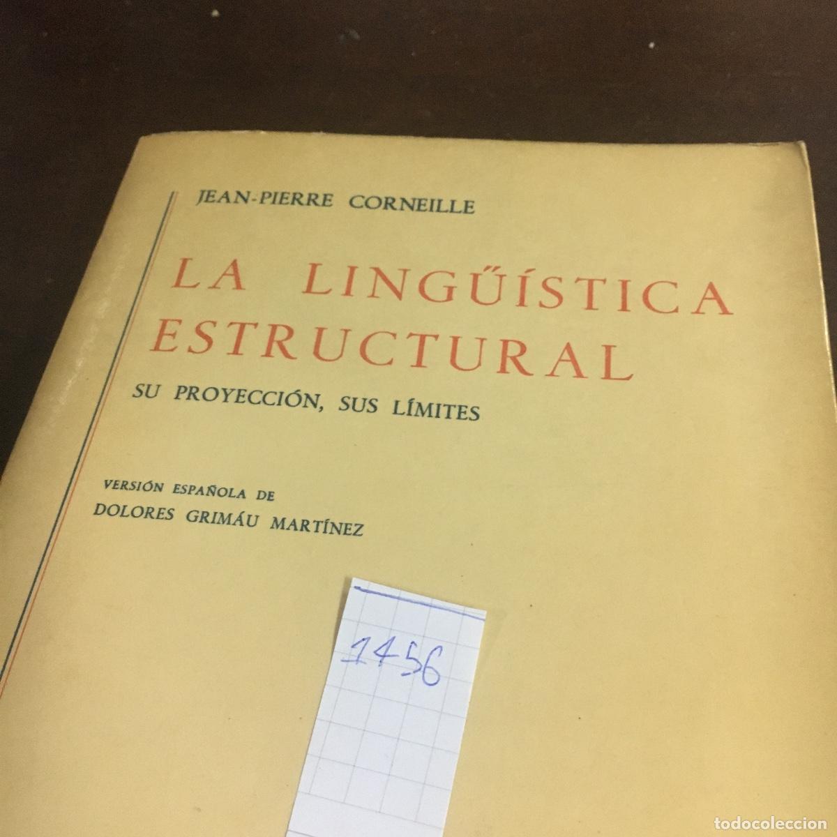 Libros de segunda mano: Linguistica estructural- JEAN-PIERRE CORNEILLE REF: 1456 - Foto 5