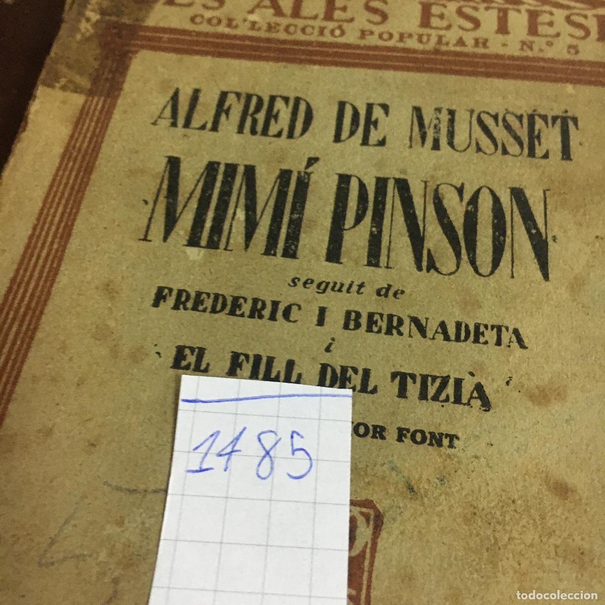 Libros de segunda mano: Alfredo de Musset - Mimi Pinson REF: 1485 - Foto 5