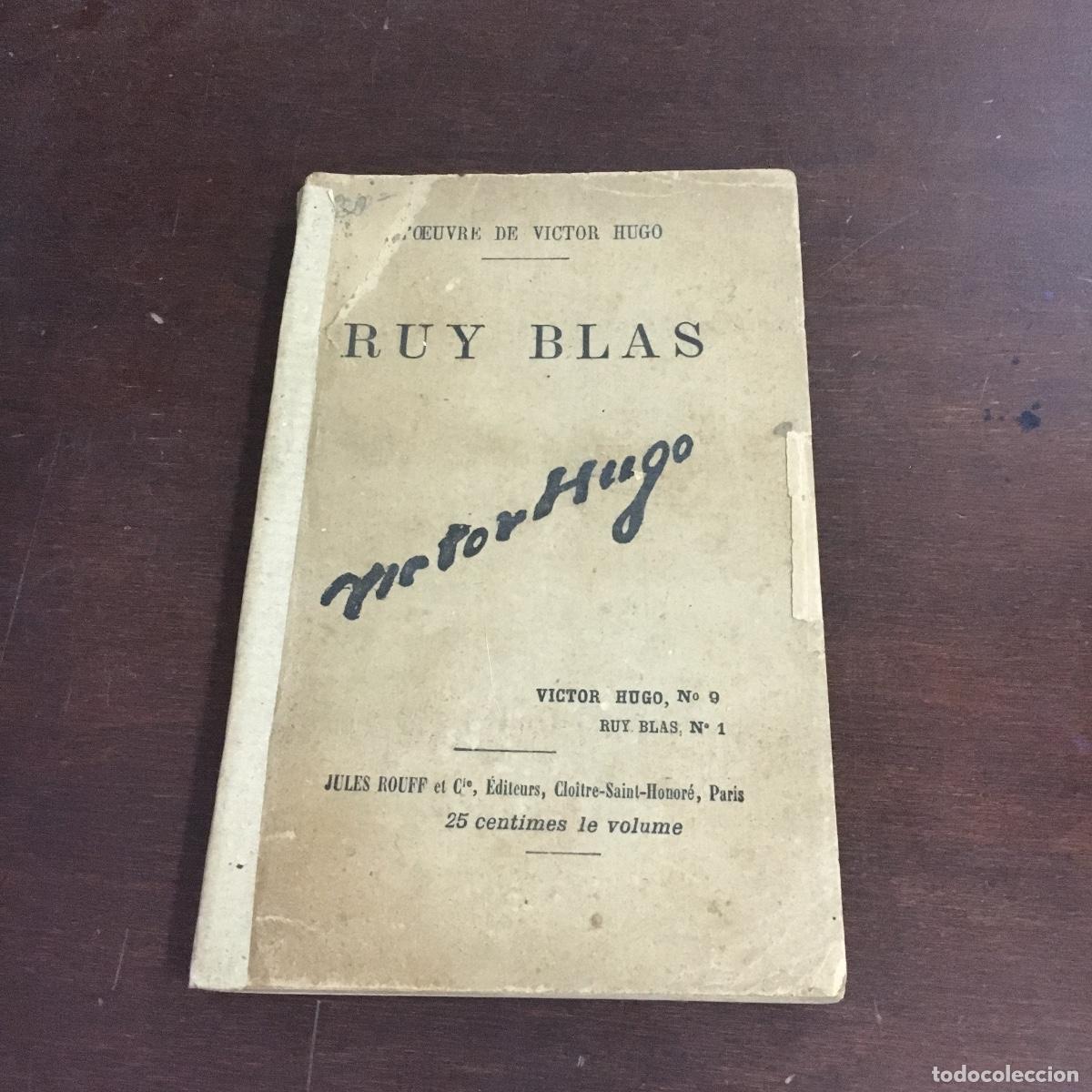Libros de segunda mano: Ruy Blas - Victor Hugo REF: 1494 - Foto 1
