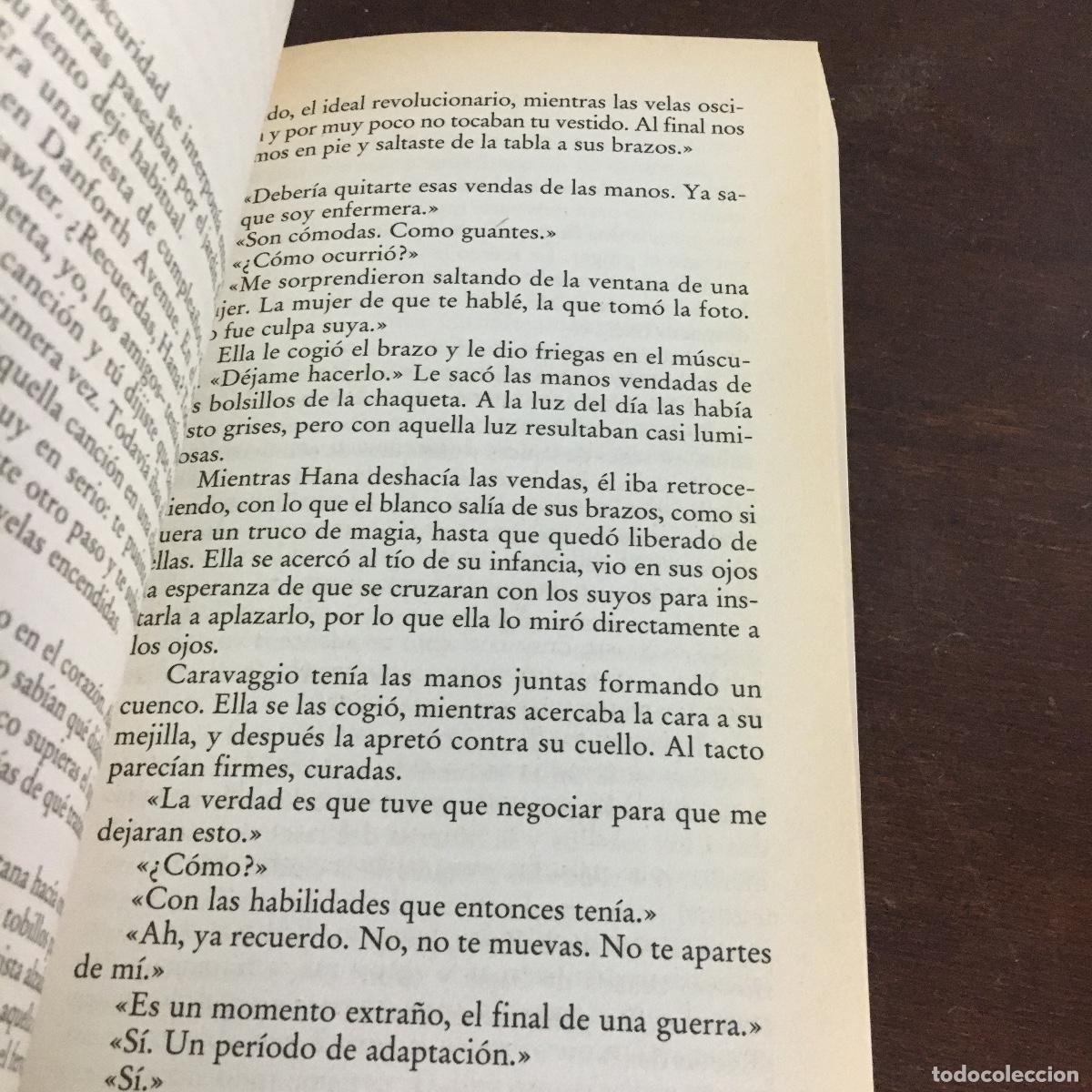Libros de segunda mano: EL PACIENTE INGLES - MICHAEL ONDAATJE REF: 1563 - Foto 3