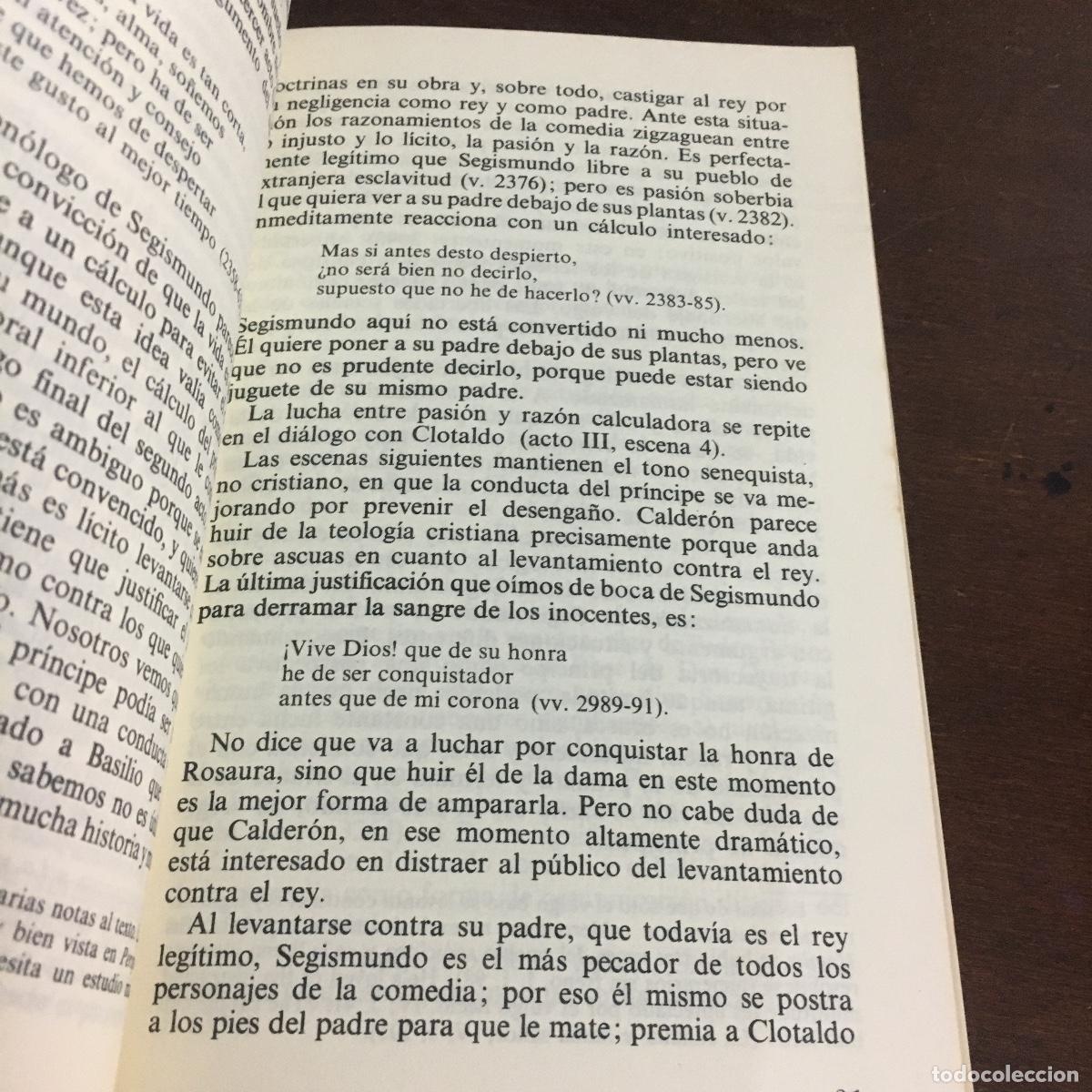 Libros de segunda mano: LA VIDA ES SUE&Ntilde;O - CALDER&Oacute;N DE LA BARCA REF: 1568 - Foto 2