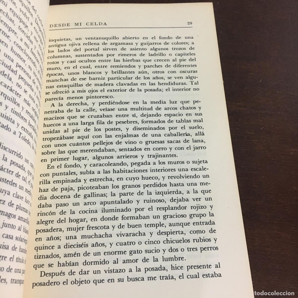Libros de segunda mano: DESDE MI CELDA - B&Eacute;CQUER, GUSTAVO ADOLFO REF: 1577 - Foto 2