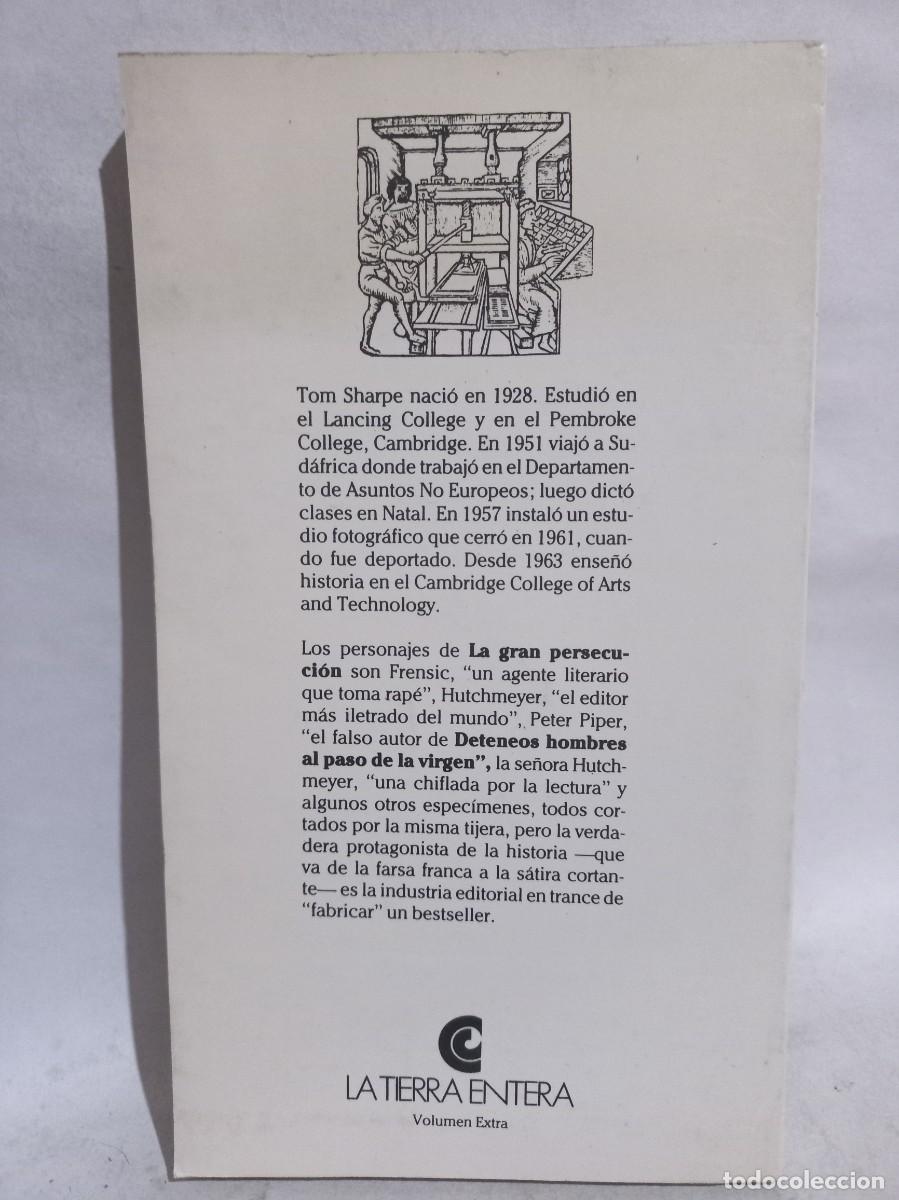 Libros de segunda mano: Tom Sharpe - La Gran Persecucui&oacute;n - 1983 - Foto 2